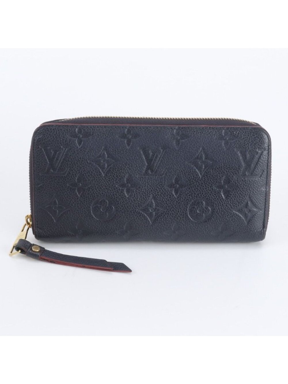 Louis Vuitton Monogram Empreinte Zippy Wallet Leather